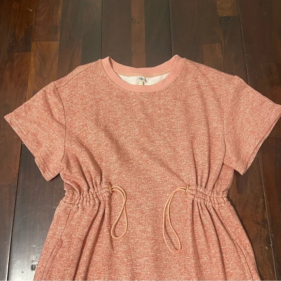 Uncle Frank Tshirt Dress Size Small Pockets Heather Pink A Line - Picture 3 of 8